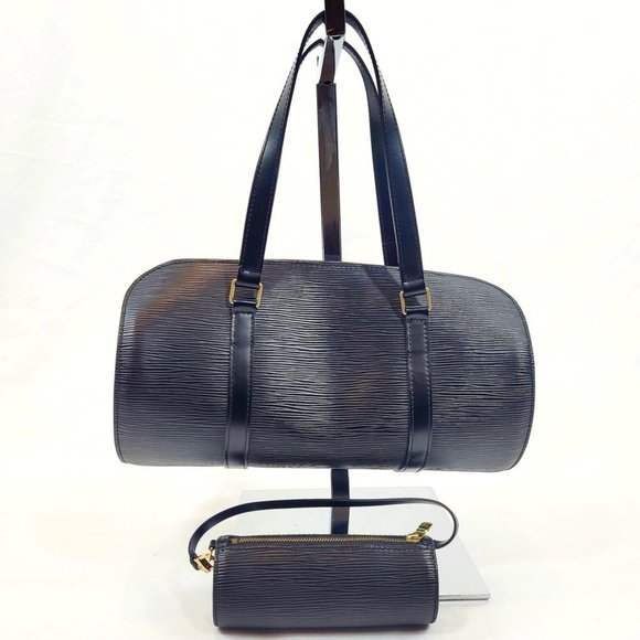 Louis Vuitton Black Epi Papillon with Pouch - Picture 3 of 7